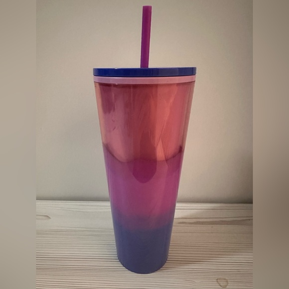 Starbucks Pink and Purple Ombré Tumbler - Picture 2 of 5